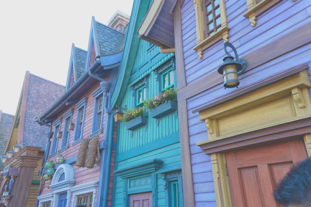 アレンデールのアナ・エルサのグリーティング場所